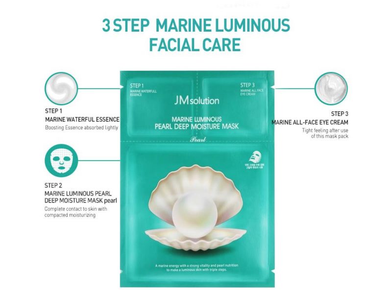 JM Solution Luminous Pearl Deep Moisture Mask - Seoul of Tokyo