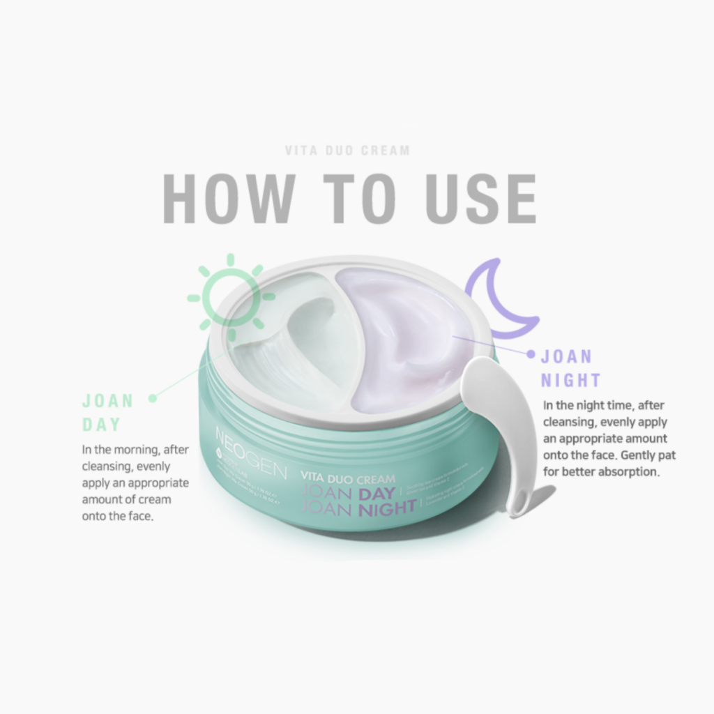 Neogen Vita Duo Cream Joan Day Joan Night | Seoul of Tokyo